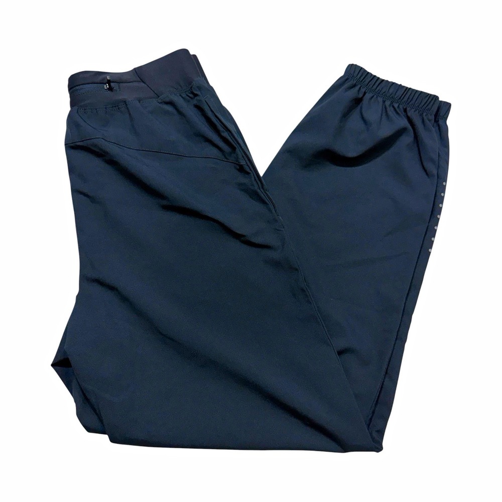 ASICS Women's Stretch Woven Jogger Pants Black XS Drawstring Elastic Waist